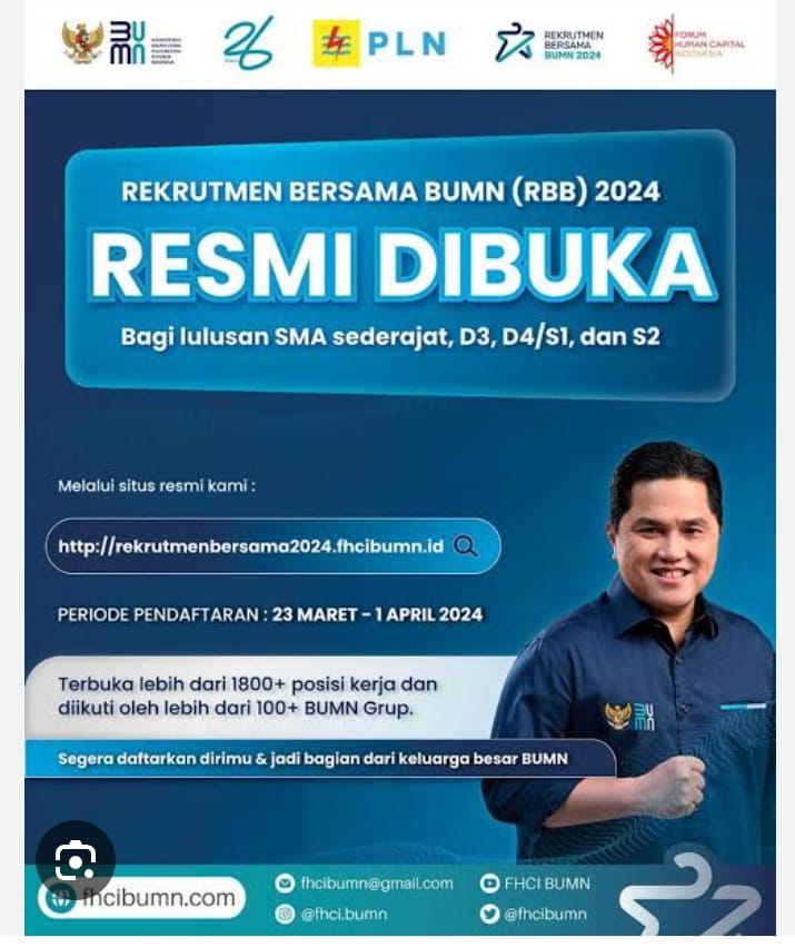 Rerkrutmen Bersama BUMN (RBB) 2024