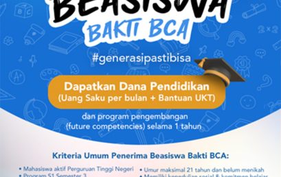 Beasiswa Bakti BCA