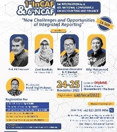 1st International & 6th National Conference on Accounting and Finance New Challenges and Opportunities of Integrated Reporting