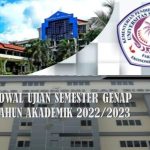 JADWAL UJIAN SEMESTER GENAP TAHUN AKADEMIK 2022/2023